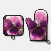 Bonheur Ovenwant & Pannenlap Set (Voorkant)