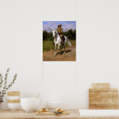 Bonheur - Portret van kolonel William F. Cody Poster (Keuken)