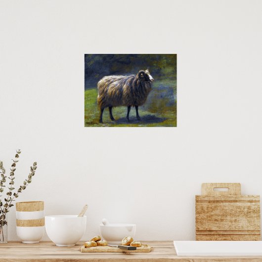 Bonheur - Ram Poster (Keuken)