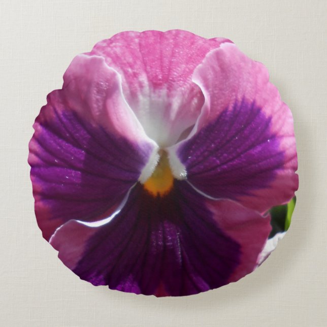 Bonheur Rond Kussen (Voorkant)