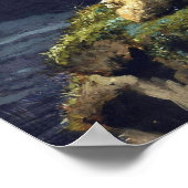 Bonheur - Rundvee en schapen in een alpiene omgevi Poster (Hoek)