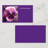 Bonheur Visitekaartje (Voorkant / Achterkant)