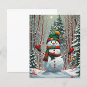 Bonhomme de neige (Voorkant / Achterkant)