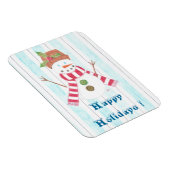 Bonhomme de neige premium magnet magneet (Rechterzijde)