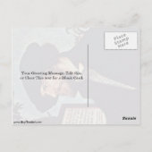 Boniface Amerbach door Hans Holbein de Younger Briefkaart (Achterkant)