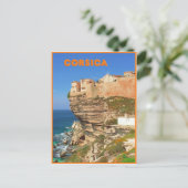 Bonifacio, Corsica, Frankrijk Briefkaart (Staand voorkant)