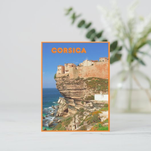 Bonifacio, Corsica, Frankrijk Briefkaart (Staand voorkant)