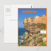 Bonifacio, Corsica, Frankrijk Briefkaart (Voorkant / Achterkant)