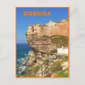 Bonifacio, Corsica, Frankrijk Briefkaart (Voorkant)