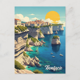 Bonifacio Corsica Frankrijk Reizen Briefkaart