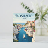 Bonifacio Frankrijk Briefkaart (Staand voorkant)