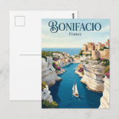 Bonifacio Frankrijk Briefkaart (Voorkant / Achterkant)