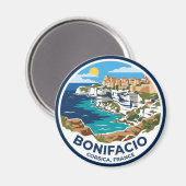 Bonifacio Frankrijk Magneet (Voorkant / Achterkant)