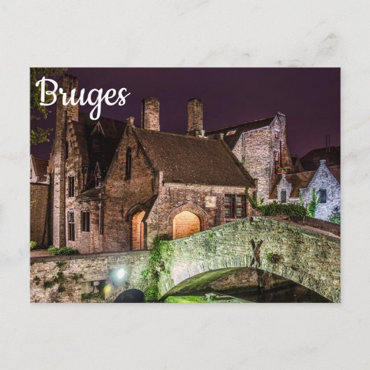 Bonifaciusbrug in Brugge Briefkaart (Voorkant)