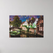 Bonifaciusbrug in Brugge Canvas Afdruk (Voorkant)