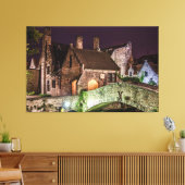 Bonifaciusbrug in Brugge Canvas Afdruk (Insitu (Woonkamer))