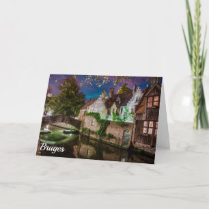 Bonifaciusbrug in Brugge Feestdagen Kaart