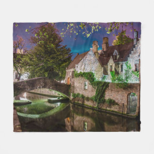 Bonifaciusbrug in Brugge Fleece Deken