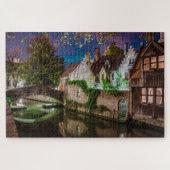Bonifaciusbrug in Brugge Jigzaag Puzzle Legpuzzel (Horizontaal)