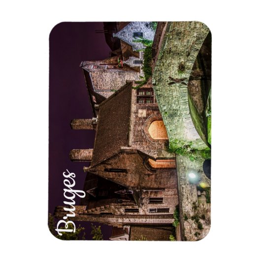 Bonifaciusbrug in Brugge Magneet (Verticaal)