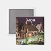 Bonifaciusbrug in Brugge Magneet (Voorkant / Achterkant)