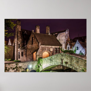 Bonifaciusbrug in Brugge Poster