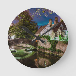 Bonifaciusbrug in Brugge Ronde Klok