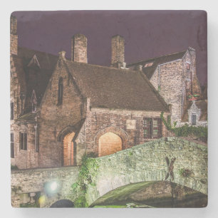 Bonifaciusbrug in Brugge Stenen Onderzetter