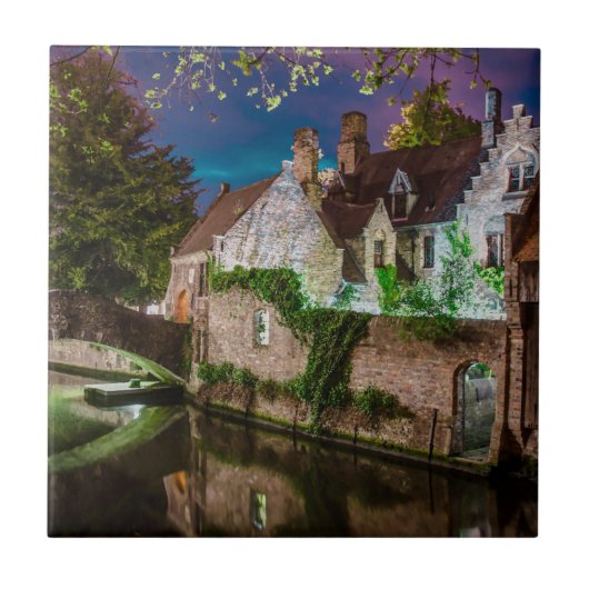 Bonifaciusbrug in Brugge Tegeltje (Voorkant)