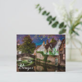 Bonifaciusbrug in het Briefkaart Brugge (Staand voorkant)