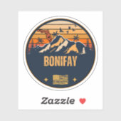 Bonifay, Florida Sticker (Vel)