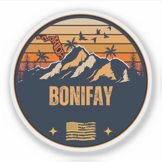 Bonifay, Florida Sticker (Voorkant)