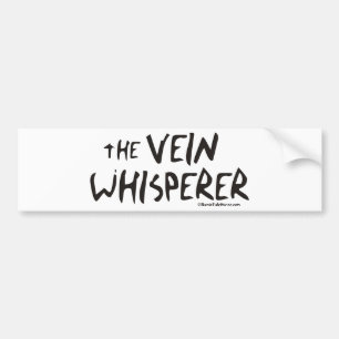 Bonified_Nurse_-_the_vein_whisperer2 Bumpersticker