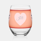 Bonis Avibus Drinkware Set Stemless Wine Glass Wijnglas Zonder Voet (Links)