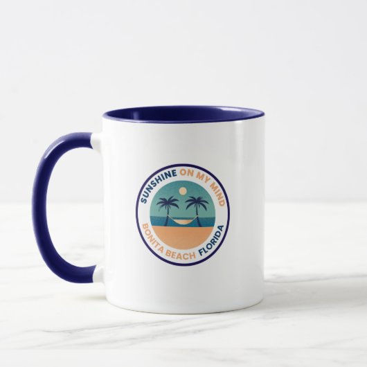 Bonita Beach Florida Coffee Mok (Links)