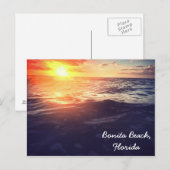 Bonita Beach Sunset briefkaart (Voorkant / Achterkant)