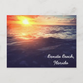 Bonita Beach Sunset briefkaart (Voorkant)