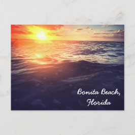 Bonita Beach Sunset briefkaart