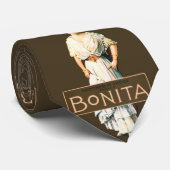 bonita mannen stropdas (Opgerold)