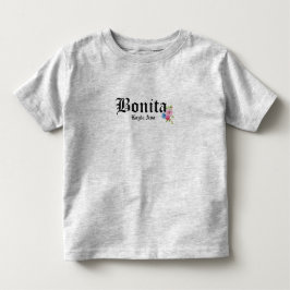 Bonita Pretty Girls Aangepaste naam Kinder Shirts