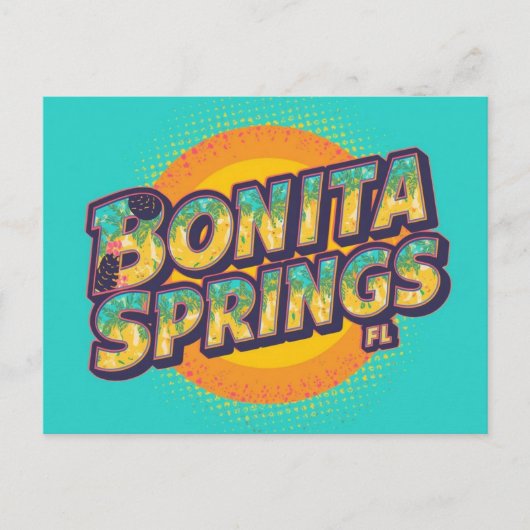 Bonita springs dreaming briefkaart (Voorkant)