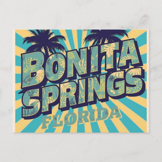 Bonita springs dreaming briefkaart (Voorkant)