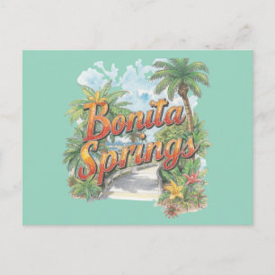 Bonita springs dromen briefkaart