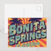 Bonita springs dromen briefkaart (Voorkant / Achterkant)