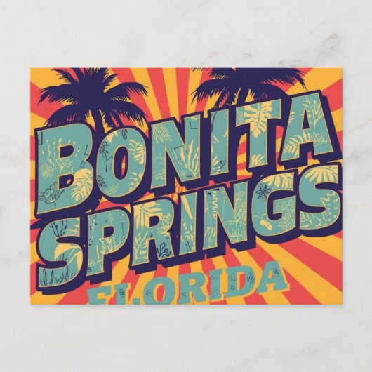 Bonita springs dromen briefkaart (Voorkant)