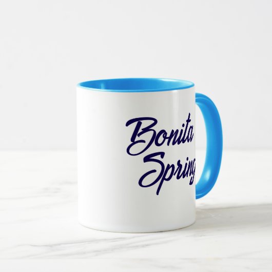 Bonita Springs Florida Coffee Mug Mok (Voorkant rechts)