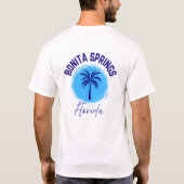 Bonita Springs Florida Men's T-Shirt (Achterkant)
