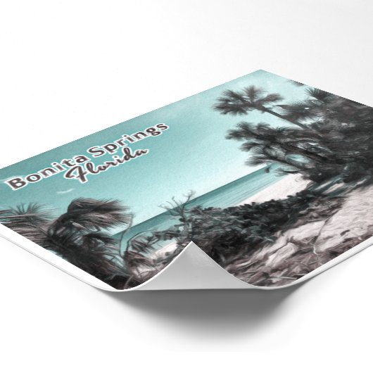 BONITA SPRINGS FLORIDA POSTER (Hoek)