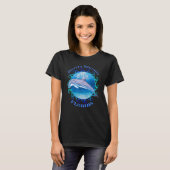 Bonita Springs Florida Vacation Souvenir Dolphin T-shirt (Voorkant volledig)