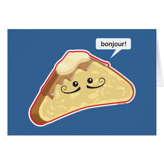 Bonjour. (Voorkant Horizontaal)